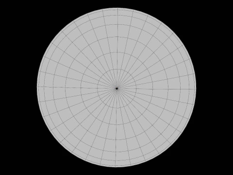Realistic Moon 3D Model