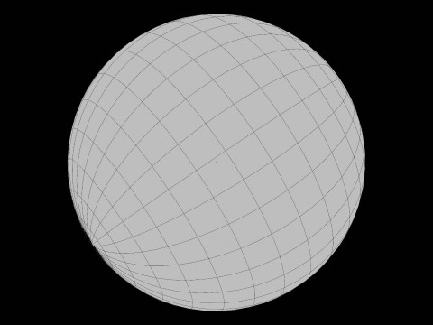 Realistic Moon Model 3D