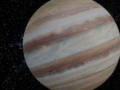 Jupiter Animation 3D Model