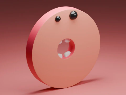 Anima&ccedil;&atilde;o em loop de desenho animado Modelo 3D