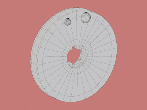 Cartoon Loop Animation 3D Model