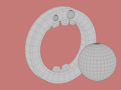 Cartoon Loop Animation 3D Model