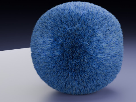 Feathered Character 3D Model