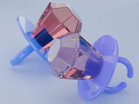 环形糖果 3D 模型