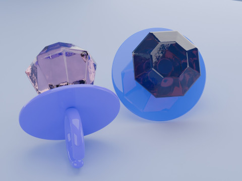 Ring Pop Candy 3D Model