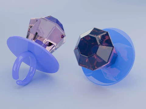 Ring Pop Candy 3D Model
