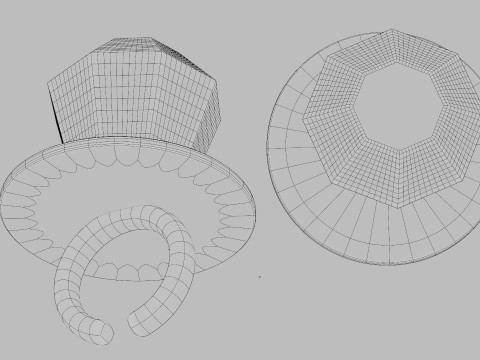 Ring Pop Candy 3D Model