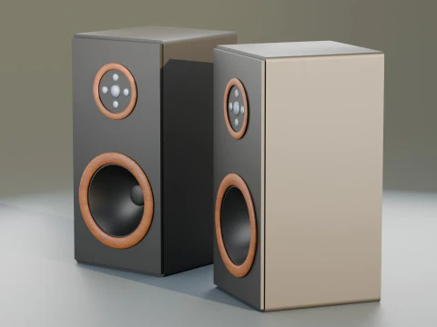 Sound Speaker 3D Model