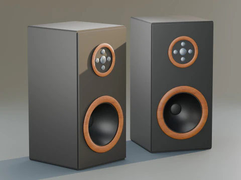 Sound Speaker 3D Model