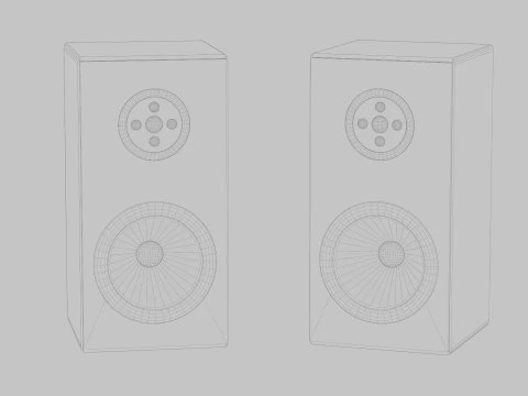 Sound Speaker 3D Model