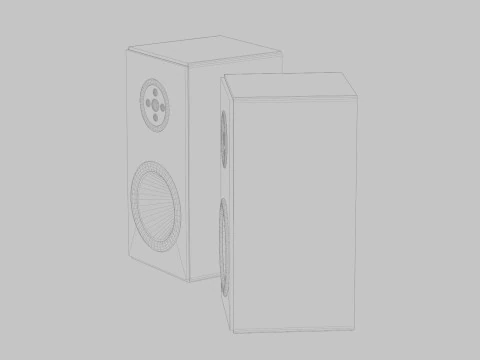 Sound Speaker 3D Model