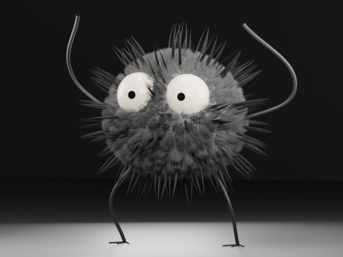 Soot Sprite 3D Model