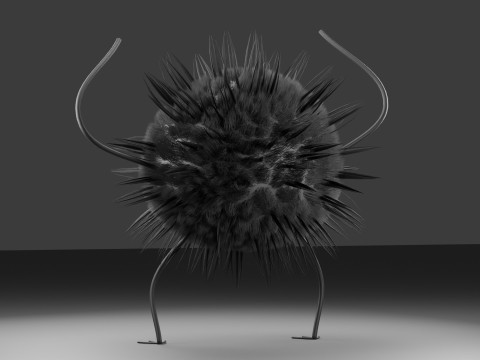 Soot Sprite 3D Model