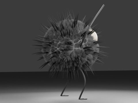 Soot Sprite 3D Model