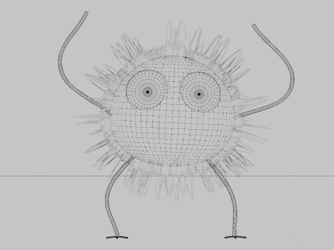 Soot Sprite 3D Model