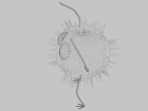 Soot Sprite 3D Model