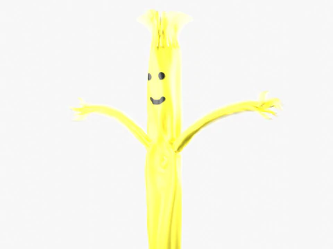 Sky Dancer Animation 3D Model