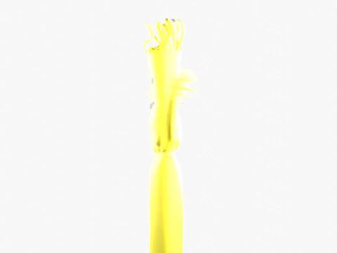 Sky Dancer Animation 3D Model