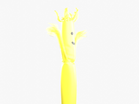 Sky Dancer Animation Modelo 3D