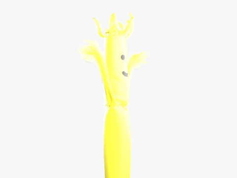 Sky Dancer Animation 3D Model