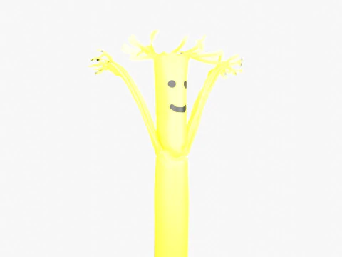 Sky Dancer Animation 3D Model