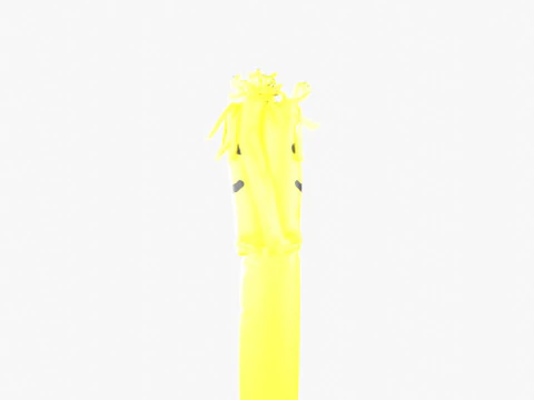 Sky Dancer Animation 3D Model