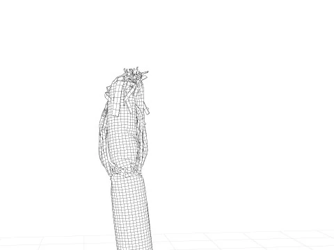 Sky Dancer Animation 3D Model