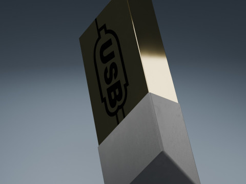 Flashdisk USB 3D 模型