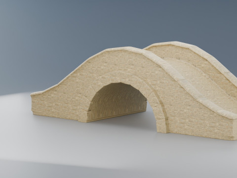 Stone Bridge 3Dモデル
