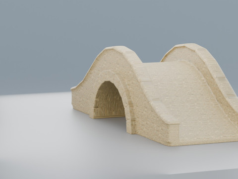 Stone Bridge 3Dモデル