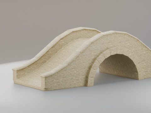 Stone Bridge 3Dモデル