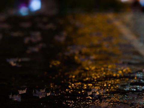 Animierter Regen 3D Modell