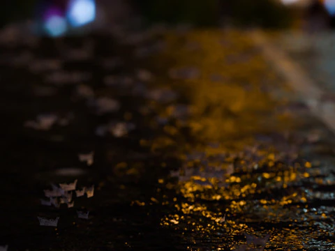 Animierter Regen 3D Modell