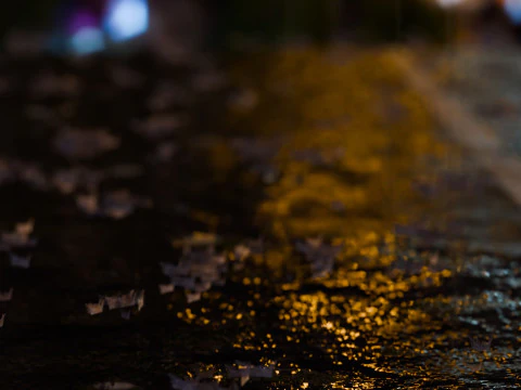 Animierter Regen 3D Modell