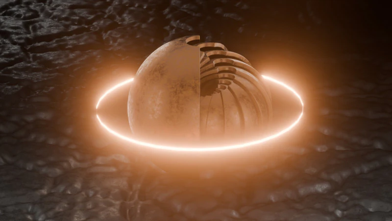 Animacja Sci-Fi Orb Model 3D .c4d .max .obj .3ds .fbx .stl .blend 