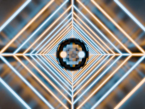 अनंत लूप एनिमेशन 3D मॉडल