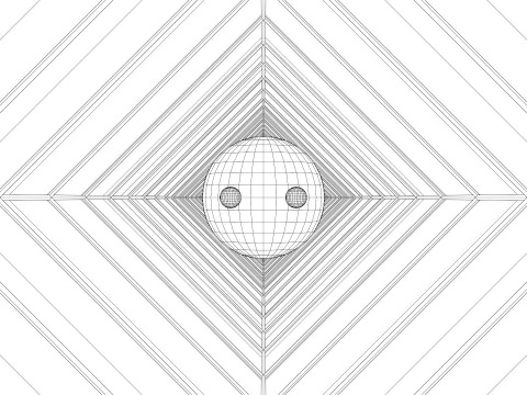 Infinate Loop Animation 3D Model