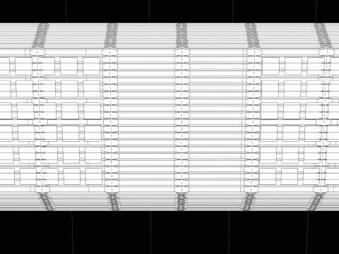 Sci-Fi Hallway 3D Model