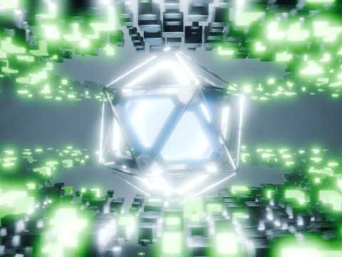 Sci-Fi Environment 3D Model