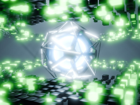 Sci-Fi Environment 3D मॉडल