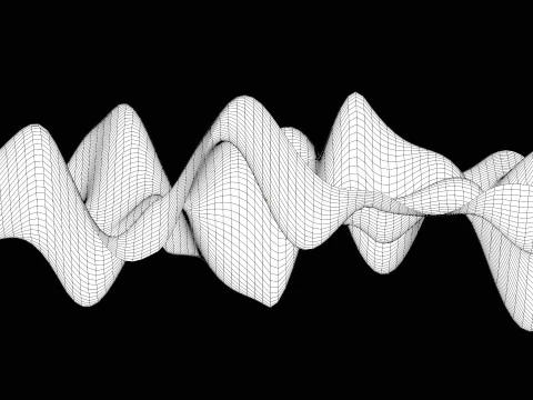 Audio Visualizer Animation 3D Model