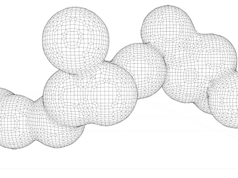 Animasi Sel Organik Model 3D