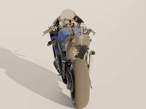 Fabio Quartararo Yamaha YZR-M1 2024 MotoGP 3D 모델