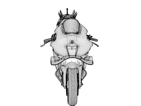 Fabio Quartararo Yamaha YZR-M1 2024 MotoGP 3D 모델