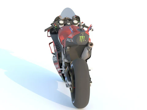 Enea Bastianini Ducati Desmosedici GP24 2024 MotoGP 3D Model