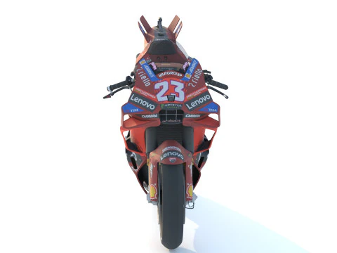 Enea Bastianini Ducati Desmosedici GP24 2024 MotoGP 3D Model