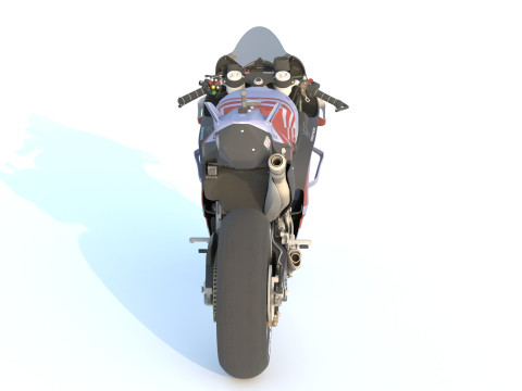 Alex Marquez Ducati Desmosedici GP23 Gresini Racing Team 2024 MotoGP 3D Model