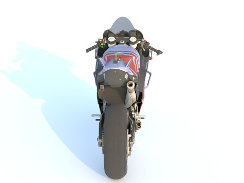 Marquez Ducati Desmosedici GP23 Gresini Racing Team 2024 MotoGP Model 3D