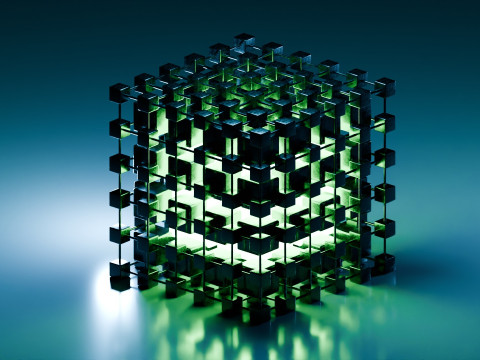 Abstract Sci-Fi Model 3D Model