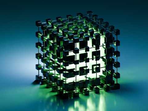 Abstract Sci-Fi Model 3D Модель